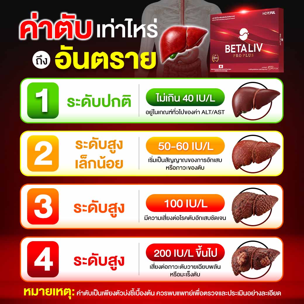 ค่า ALT กับ AST คืออะไร